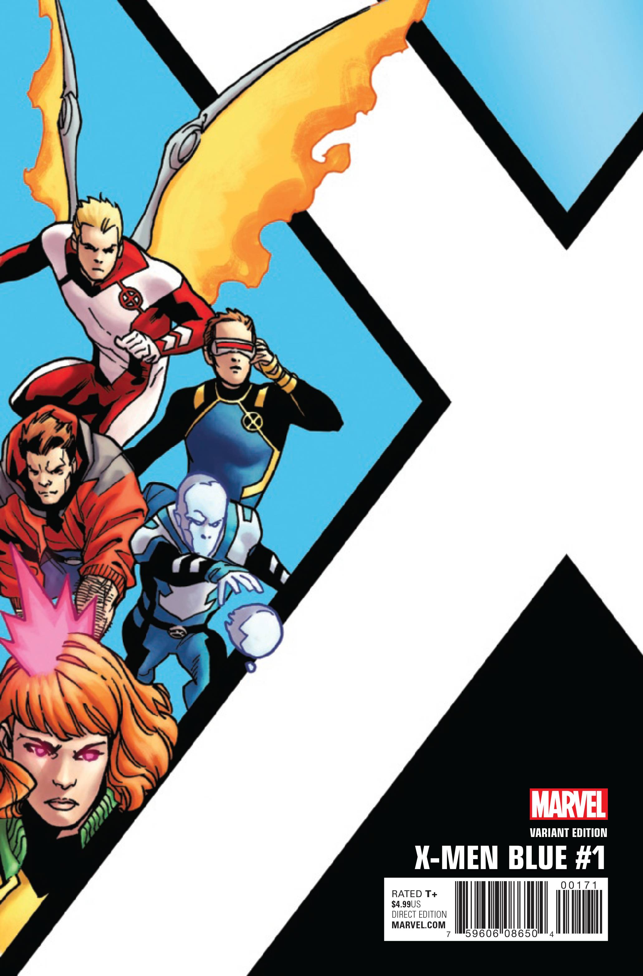 X-Men: Blue 1 Var A Comic Book NM
