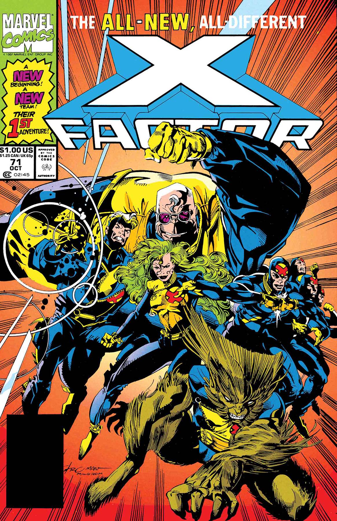 X-Factor 71-3 Comic Book NM