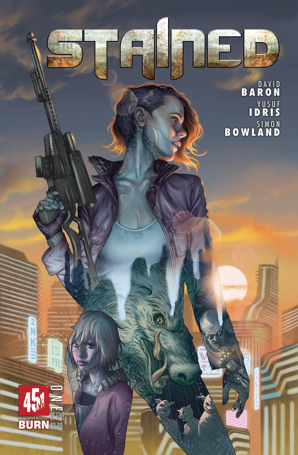 Stained 1 Var A Comic Book NM