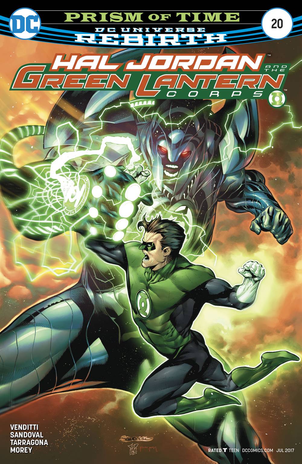 Hal Jordan & the Green Lantern Corps 20 Comic Book NM