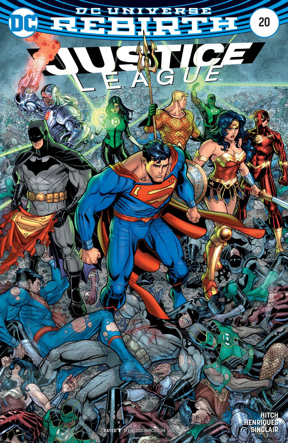 Justice League #20 Nick Bradshaw Variant