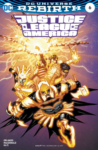 Justice League of America (5th Series) 6 Var A Comic Book NM