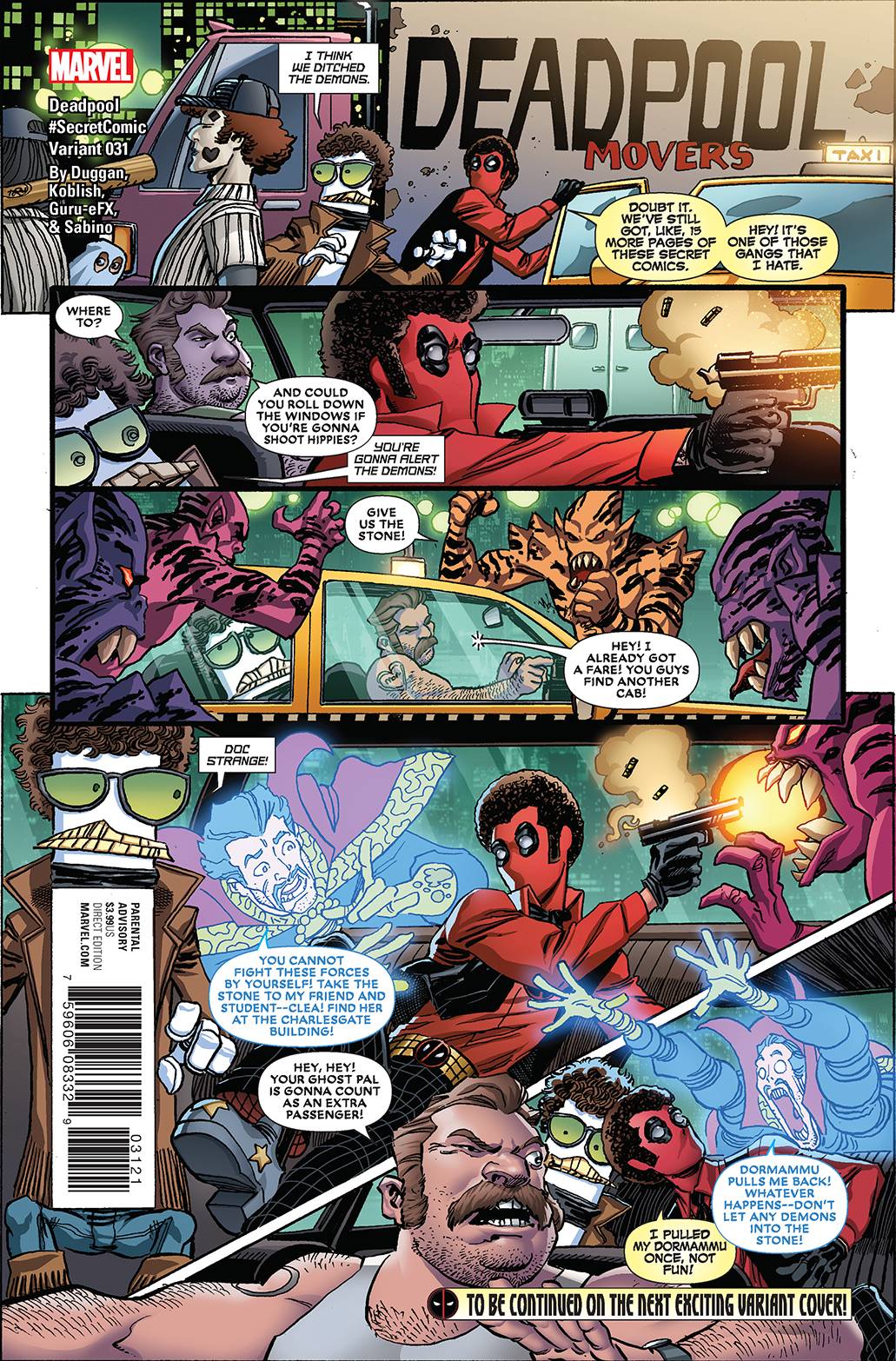 Deadpool (5th Series) 31 Var A Comic Book NM
