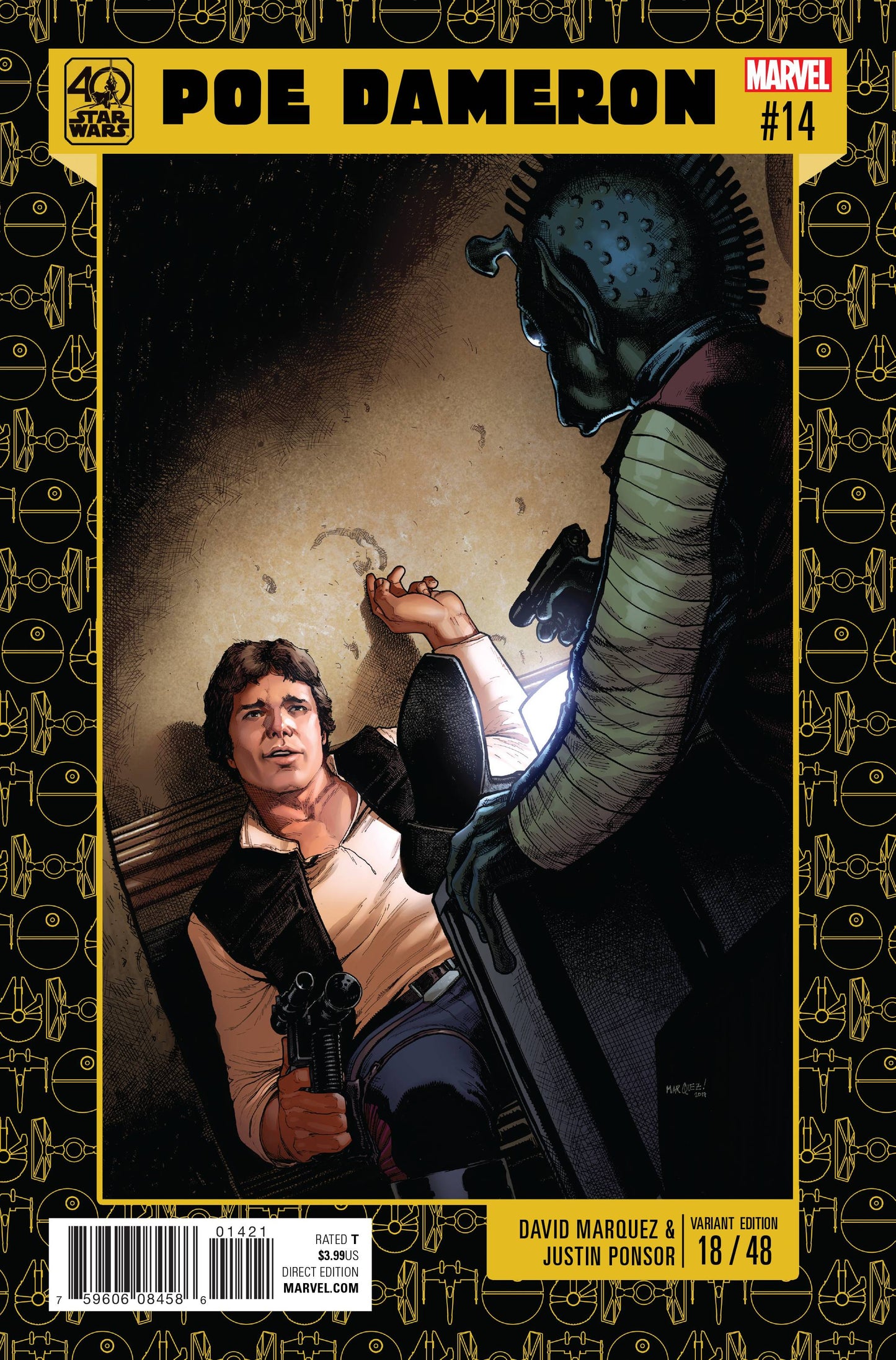 Poe Dameron 14 Var A Comic Book NM