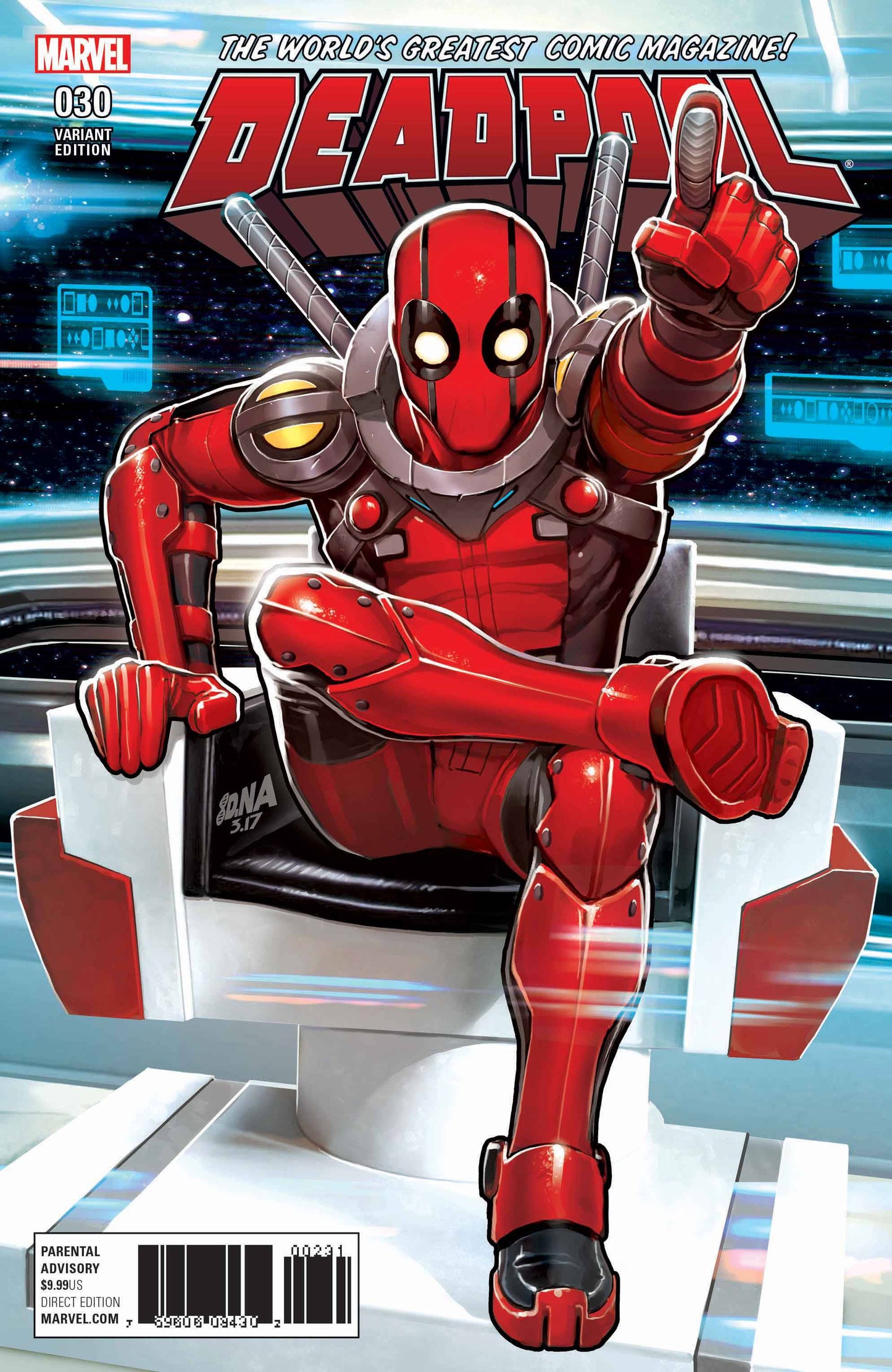 Deadpool (5th Series) 30 Var D Comic Book NM