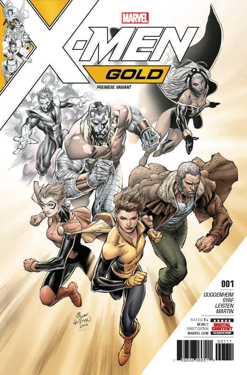 X-Men: Gold 1 Premiere Variant Graded CGC 9.4