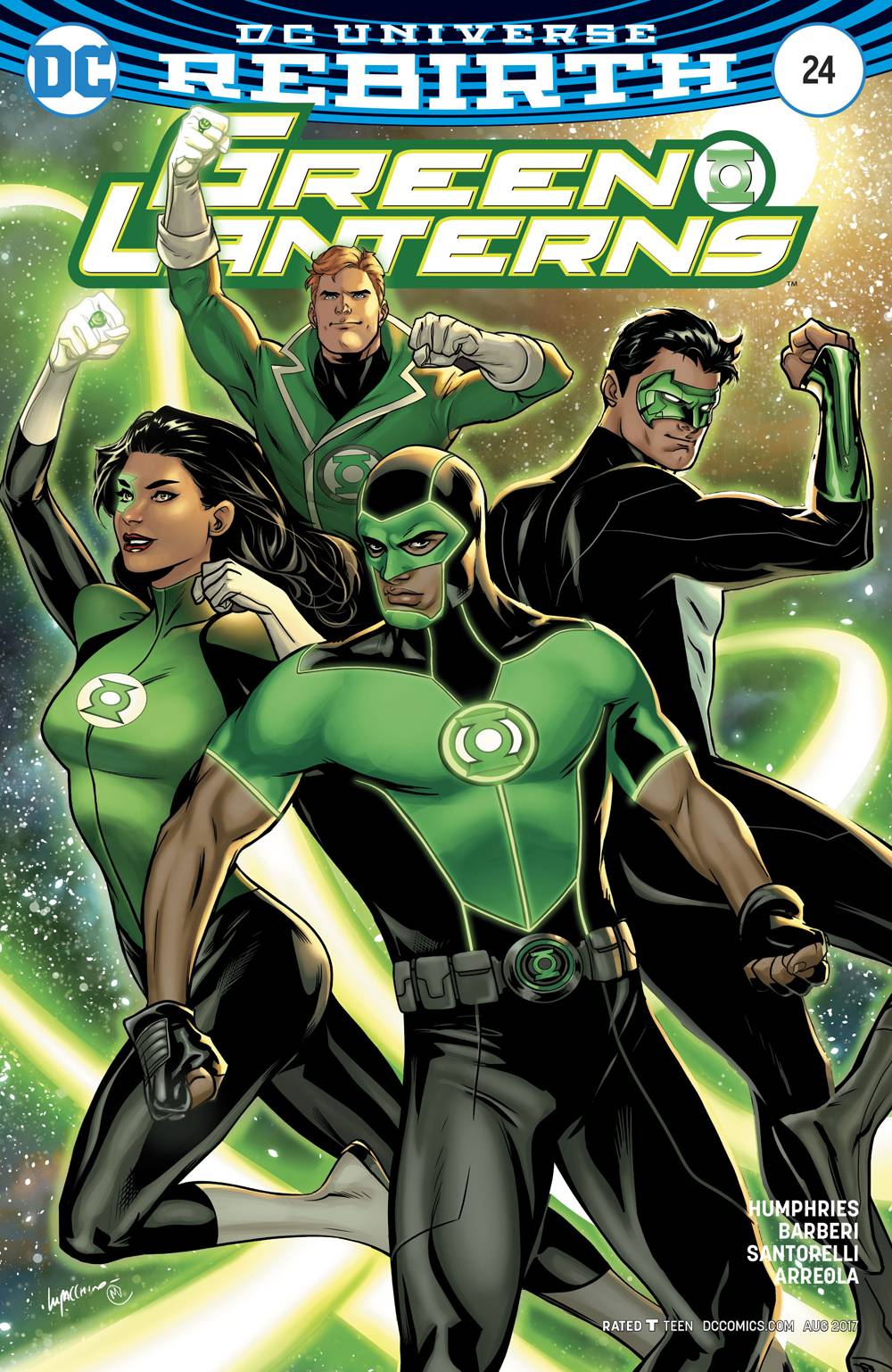 Green Lanterns 24 Var A Comic Book NM