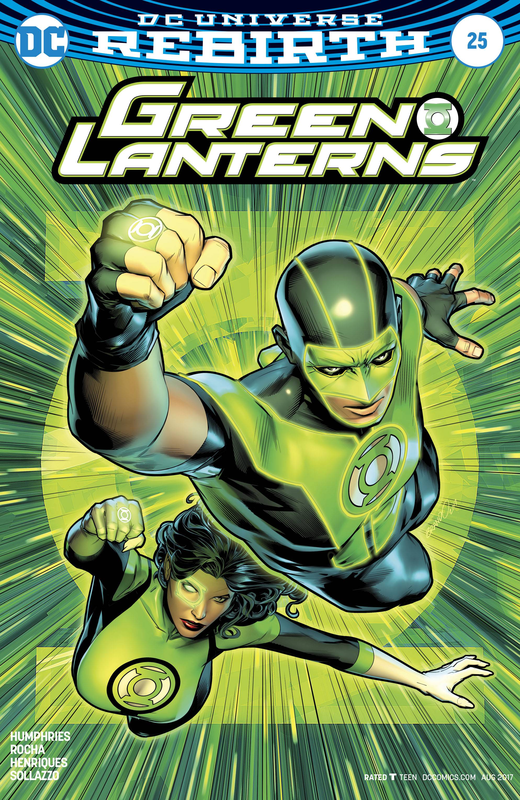 Green Lanterns 25 Var A Comic Book NM
