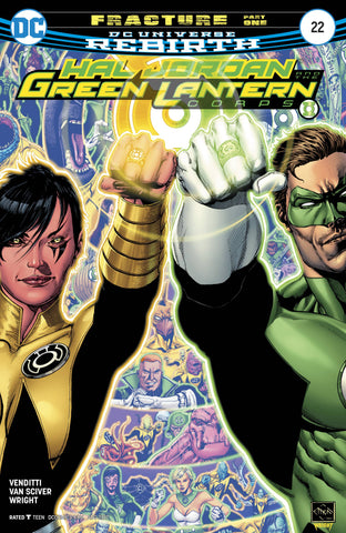 Hal Jordan & the Green Lantern Corps 22 Comic Book NM