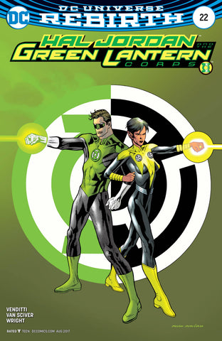 Hal Jordan & the Green Lantern Corps 22 Var A Comic Book NM