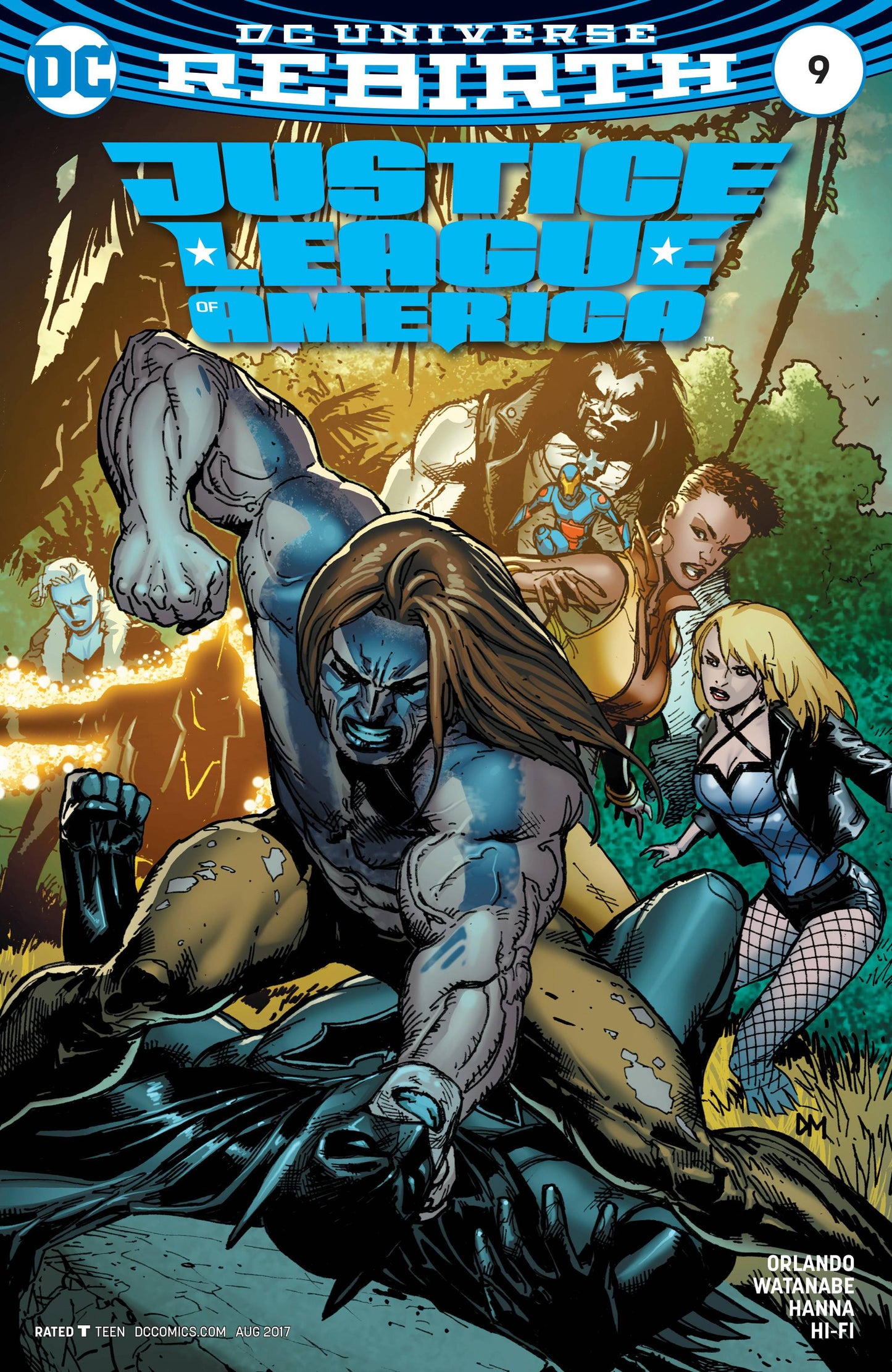 Justice League of America #9 Doug Mahnke Variant