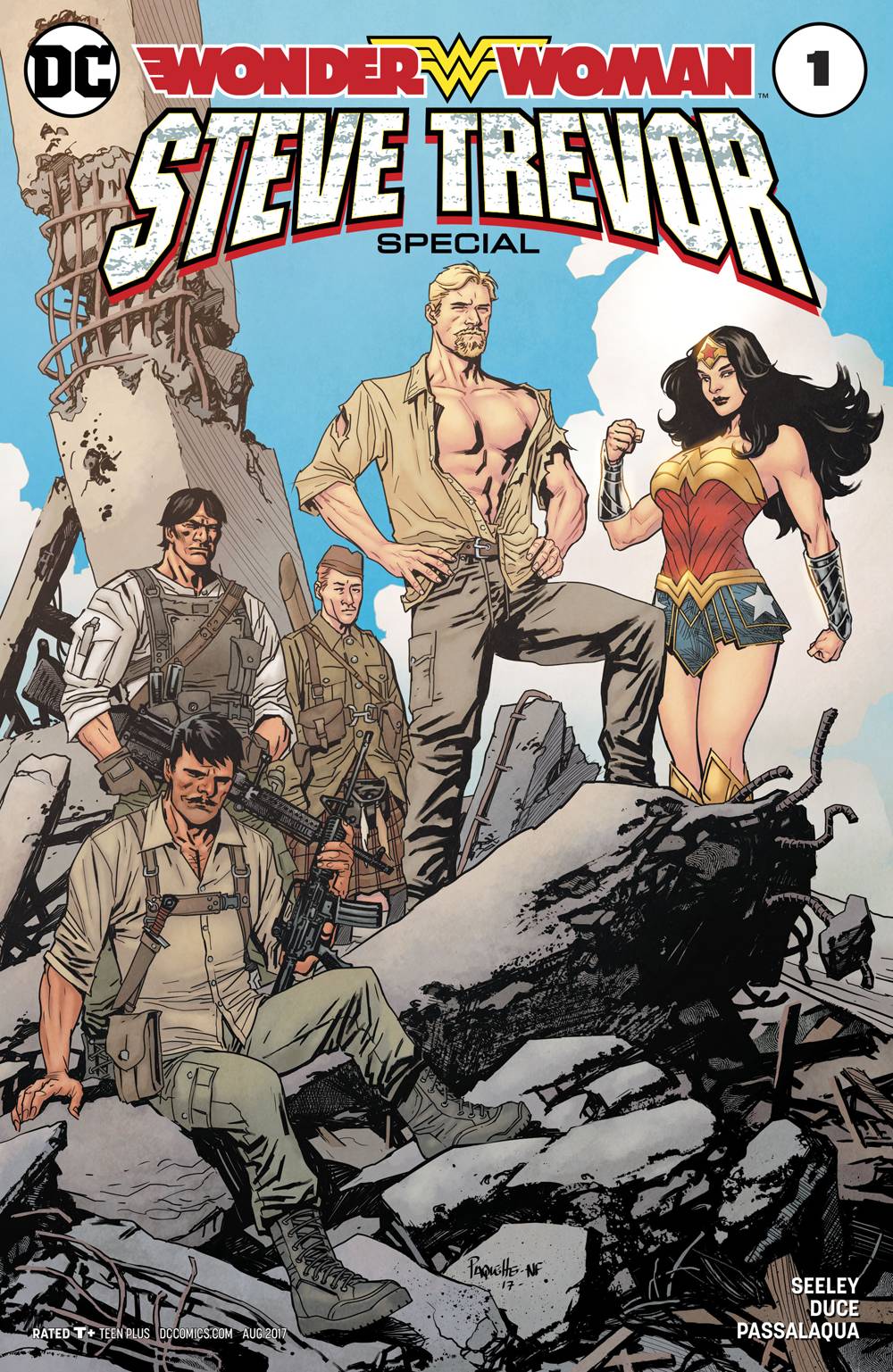 Wonder Woman: Steve Trevor 1 Var A Comic Book NM