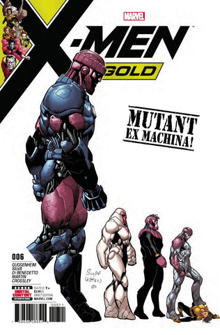 X-Men: Gold (2nd Series) 6 Comic Book NM