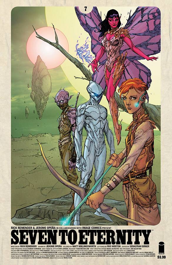 Seven to Eternity 7 Var B Comic Book NM