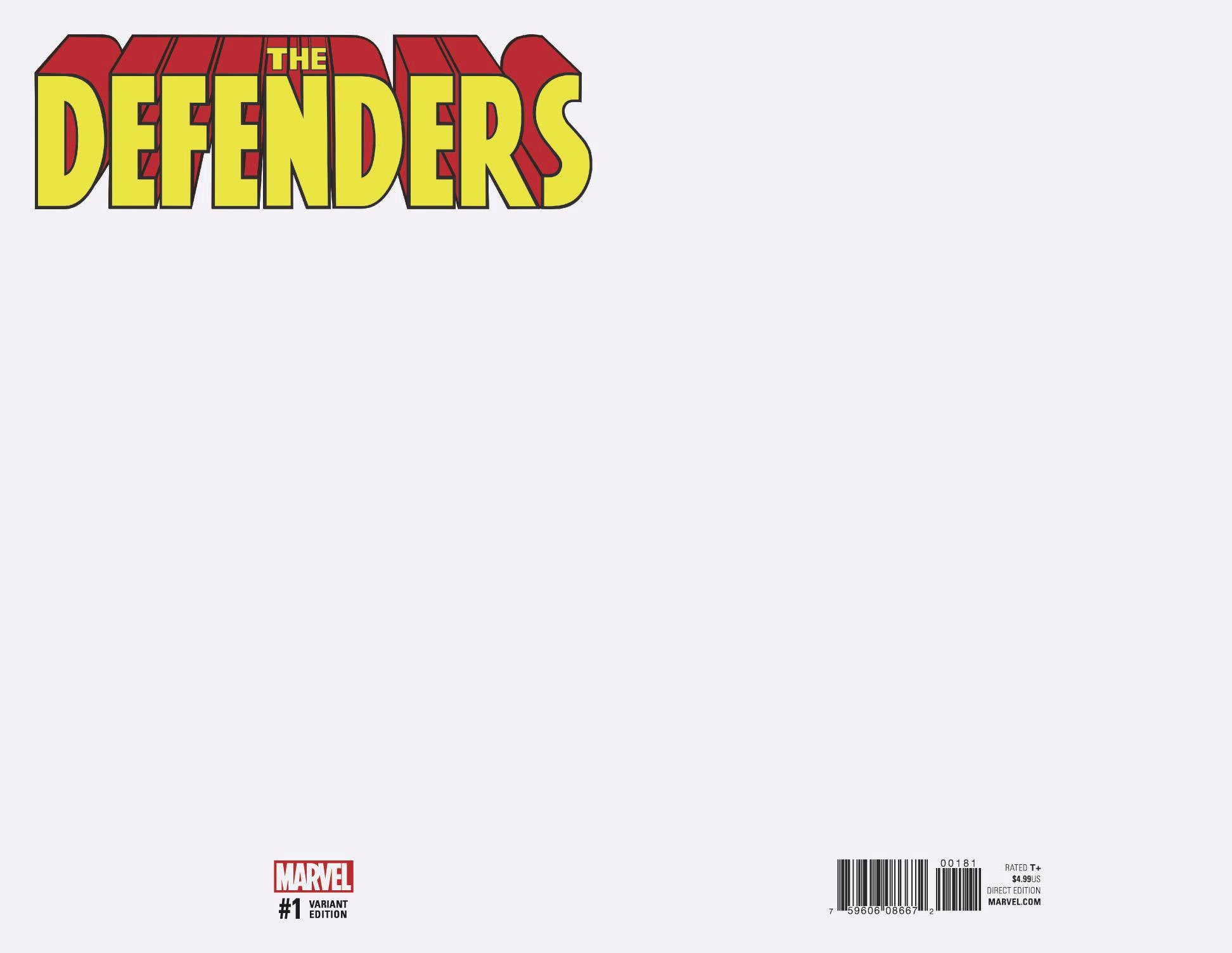 Defenders (5th Series) 1 Var G Comic Book NM