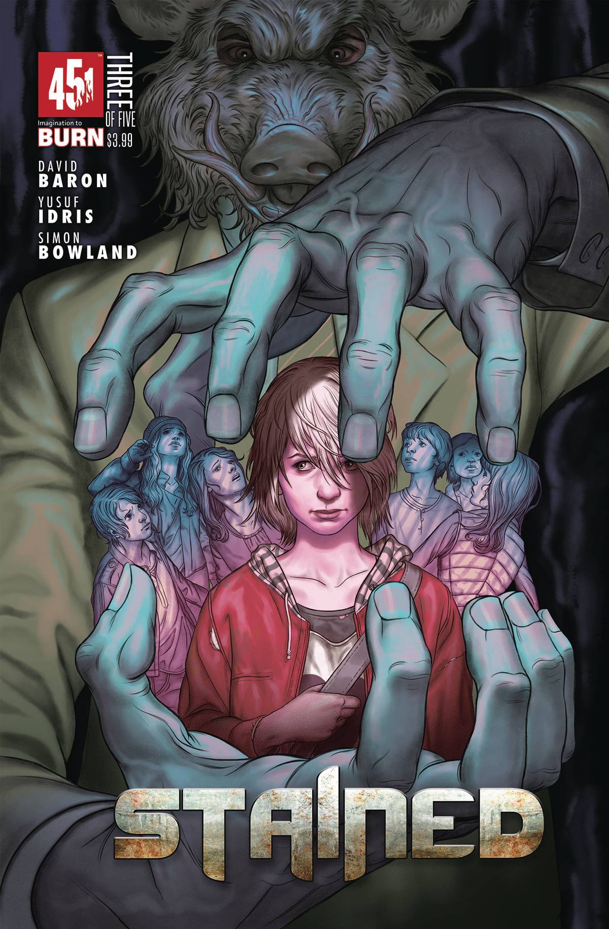 Stained 3 Var A Comic Book NM