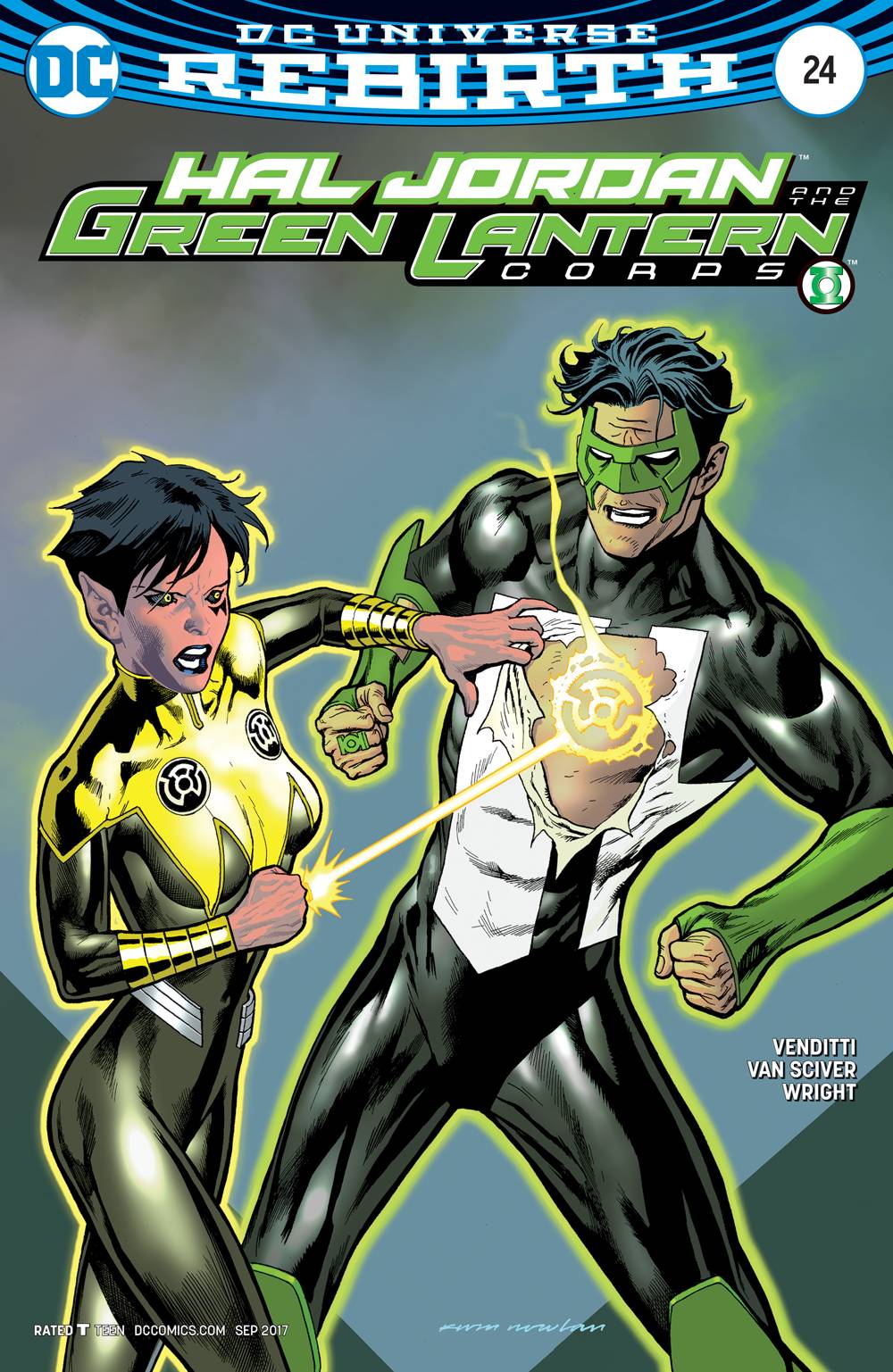 Hal Jordan and the Green Lantern Corps #24 Kevin Nowlan Variant