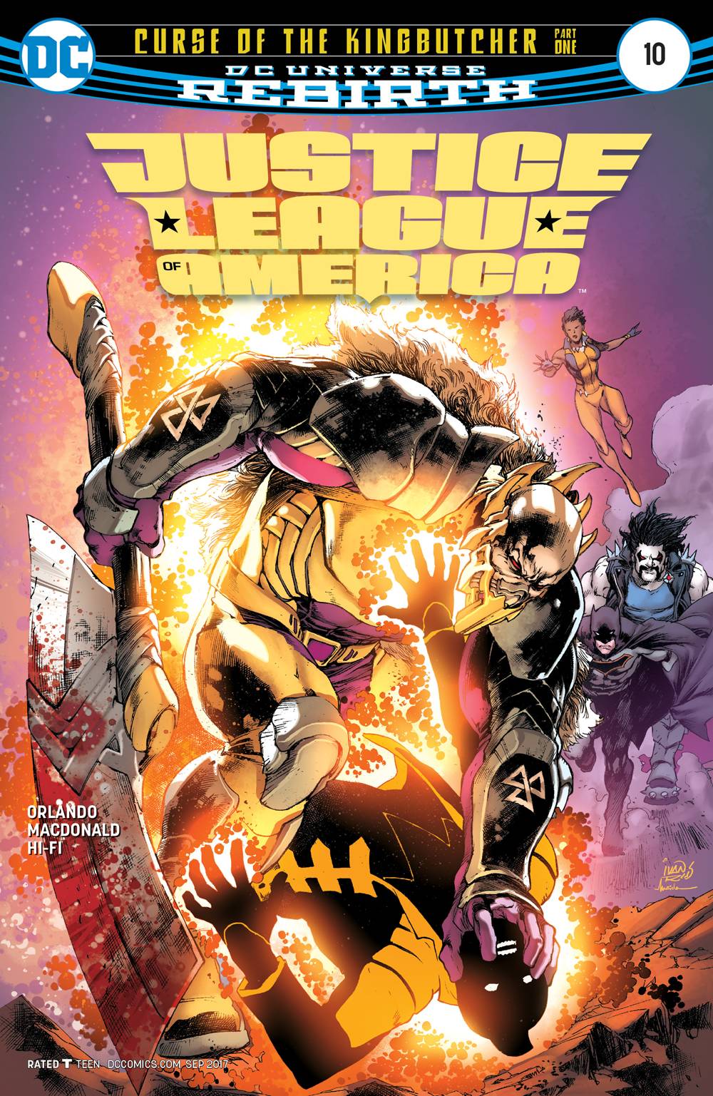 Justice League of America (5th Series) 10 Comic Book NM