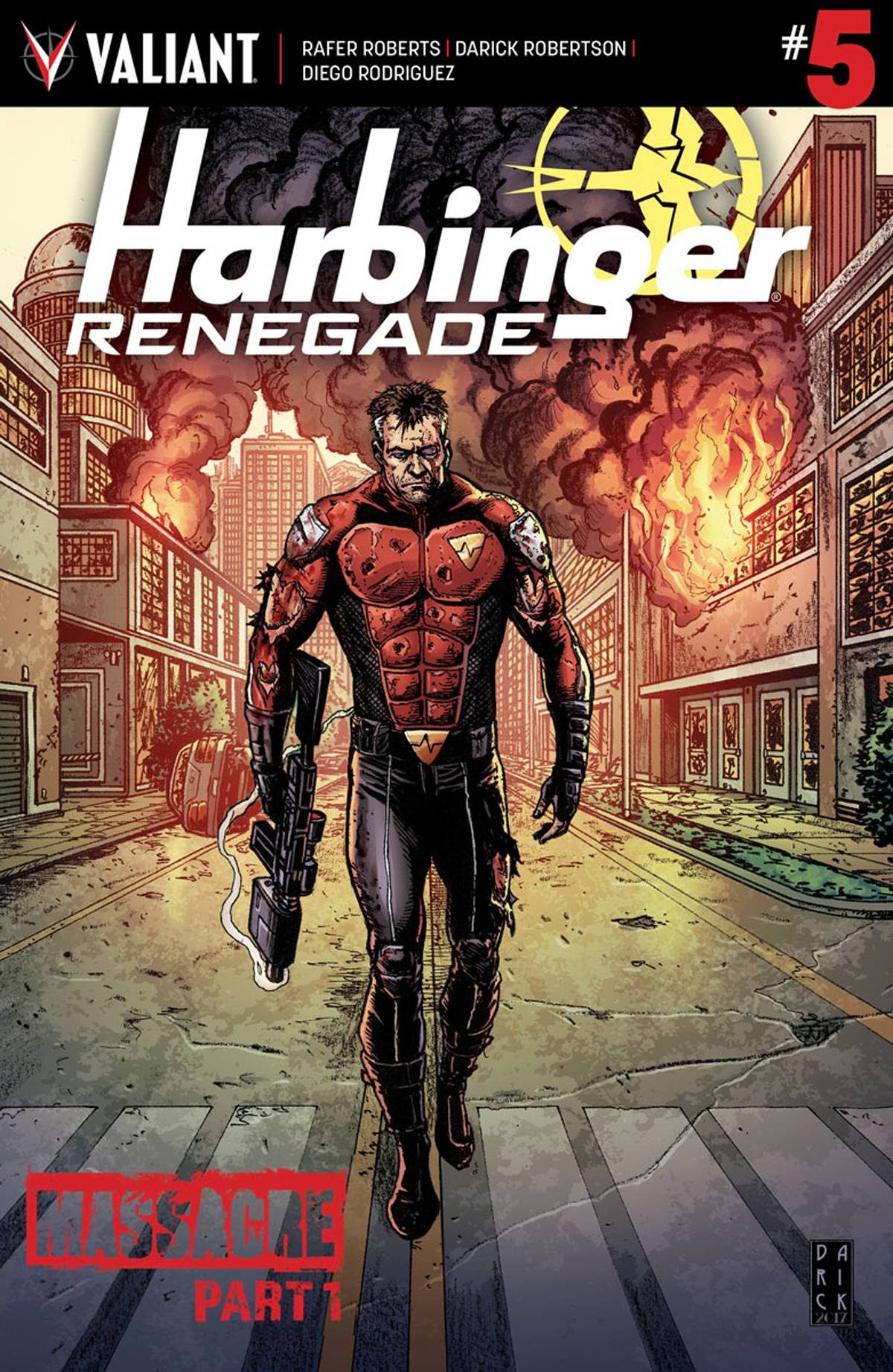 Harbinger Renegade 5 Var A Comic Book NM