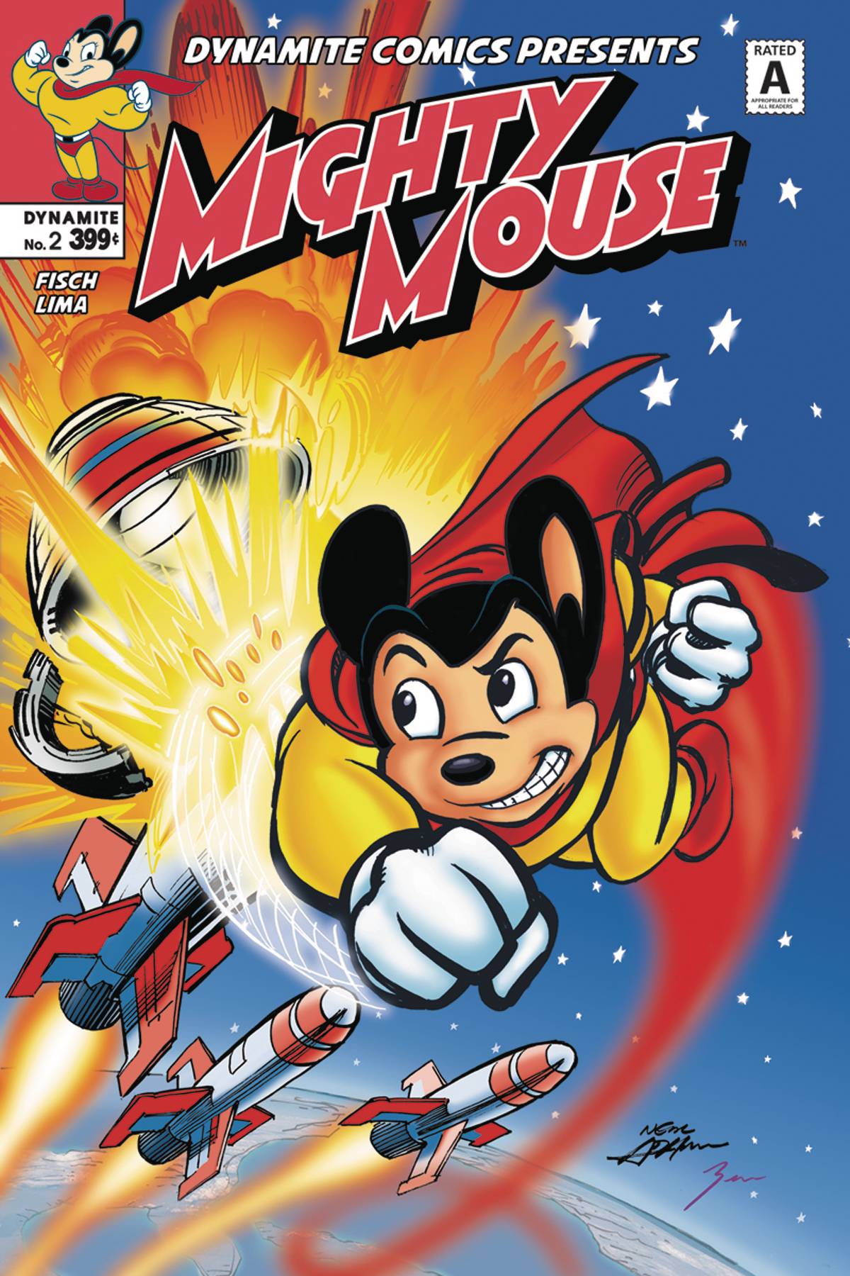 Mighty Mouse (Dynamite) 2 Var A Comic Book NM