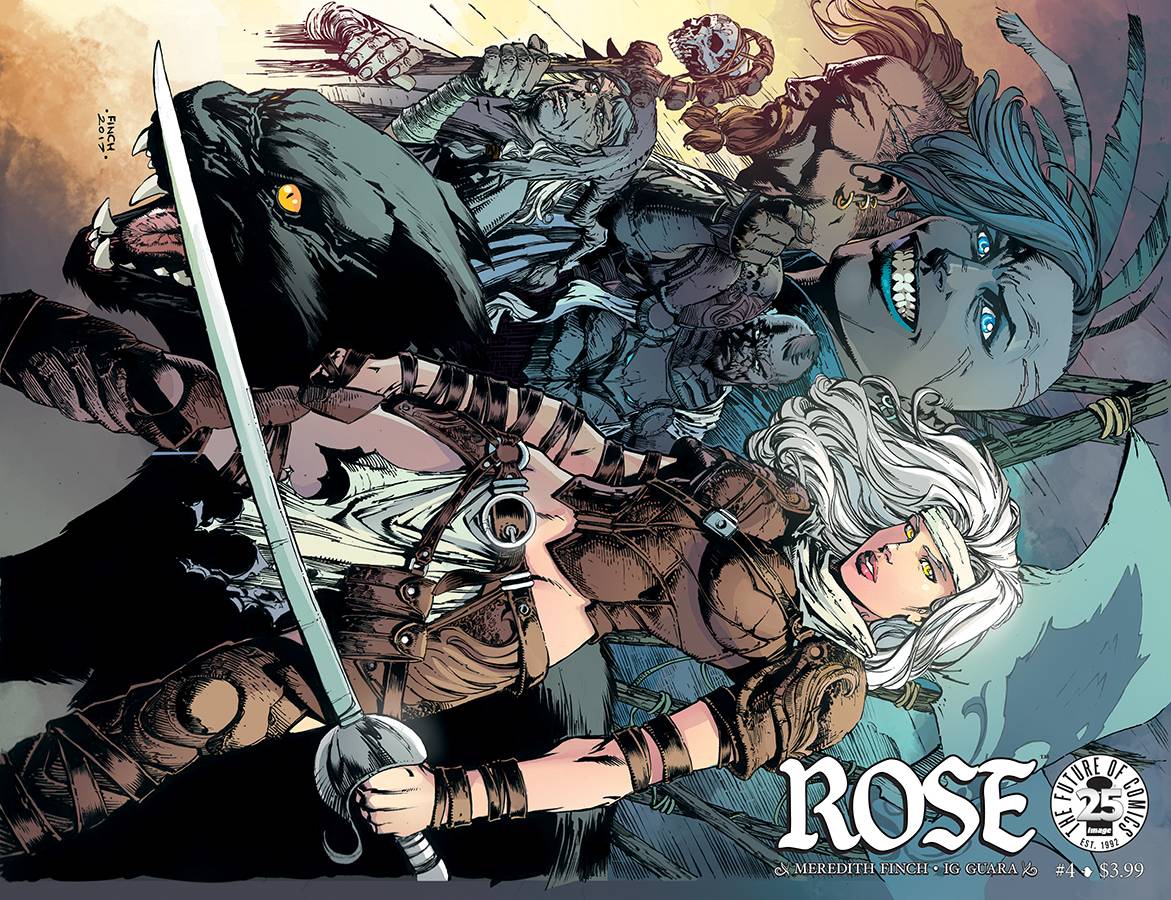 Rose #4 Cover B David Finch Variant