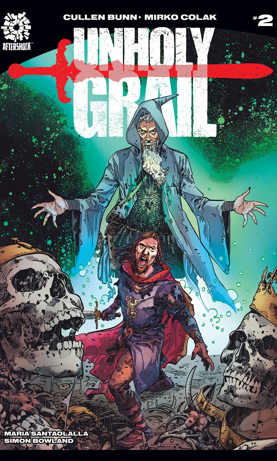 Unholy Grail 2 Var A Comic Book NM
