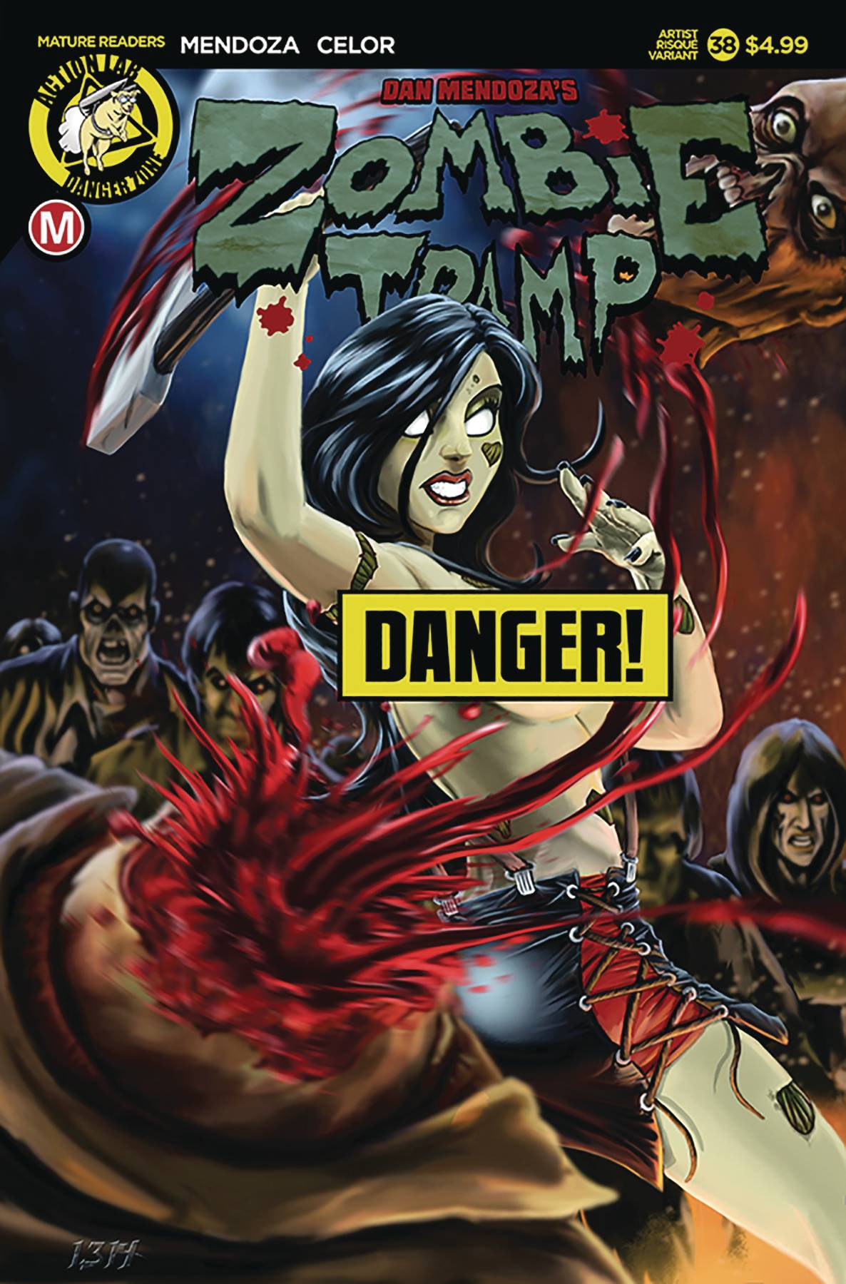 Zombie Tramp Ongoing #38 Cover F Risque Artist (Mature)