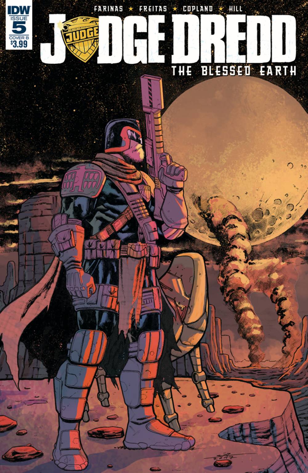 Judge Dredd: The Blessed Earth 5 Var B Comic Book NM