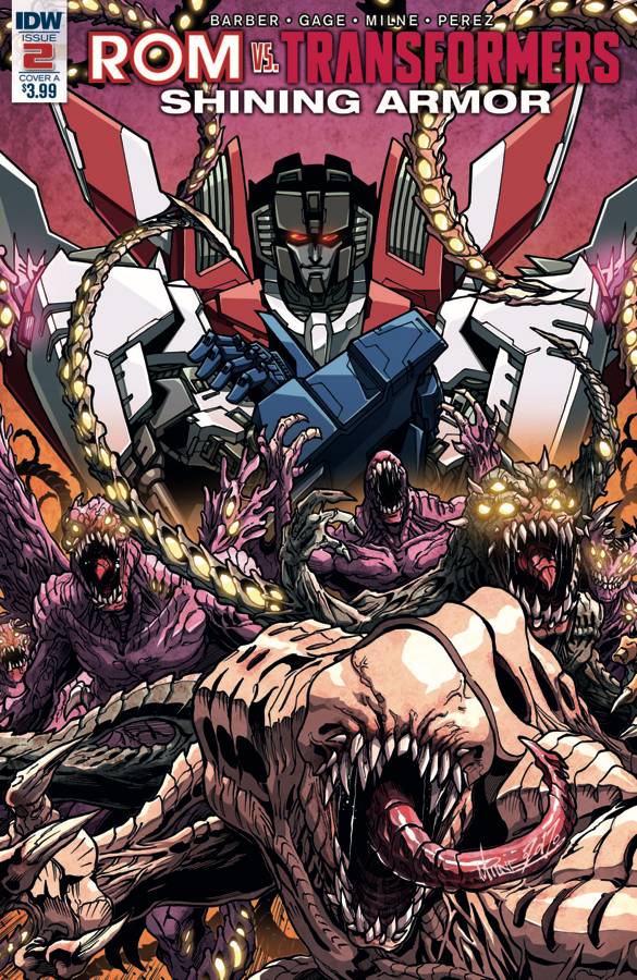 Rom vs. Transformers: Shining Armor 2 Var A Comic Book NM