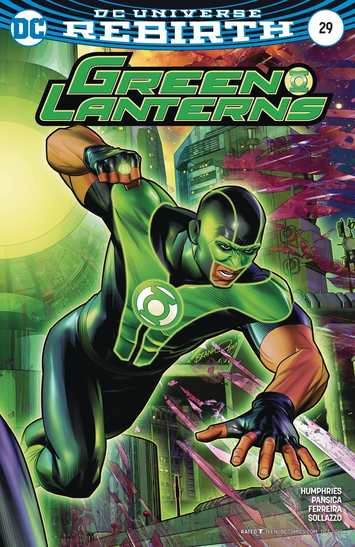 Green Lanterns 29 Var A Comic Book NM