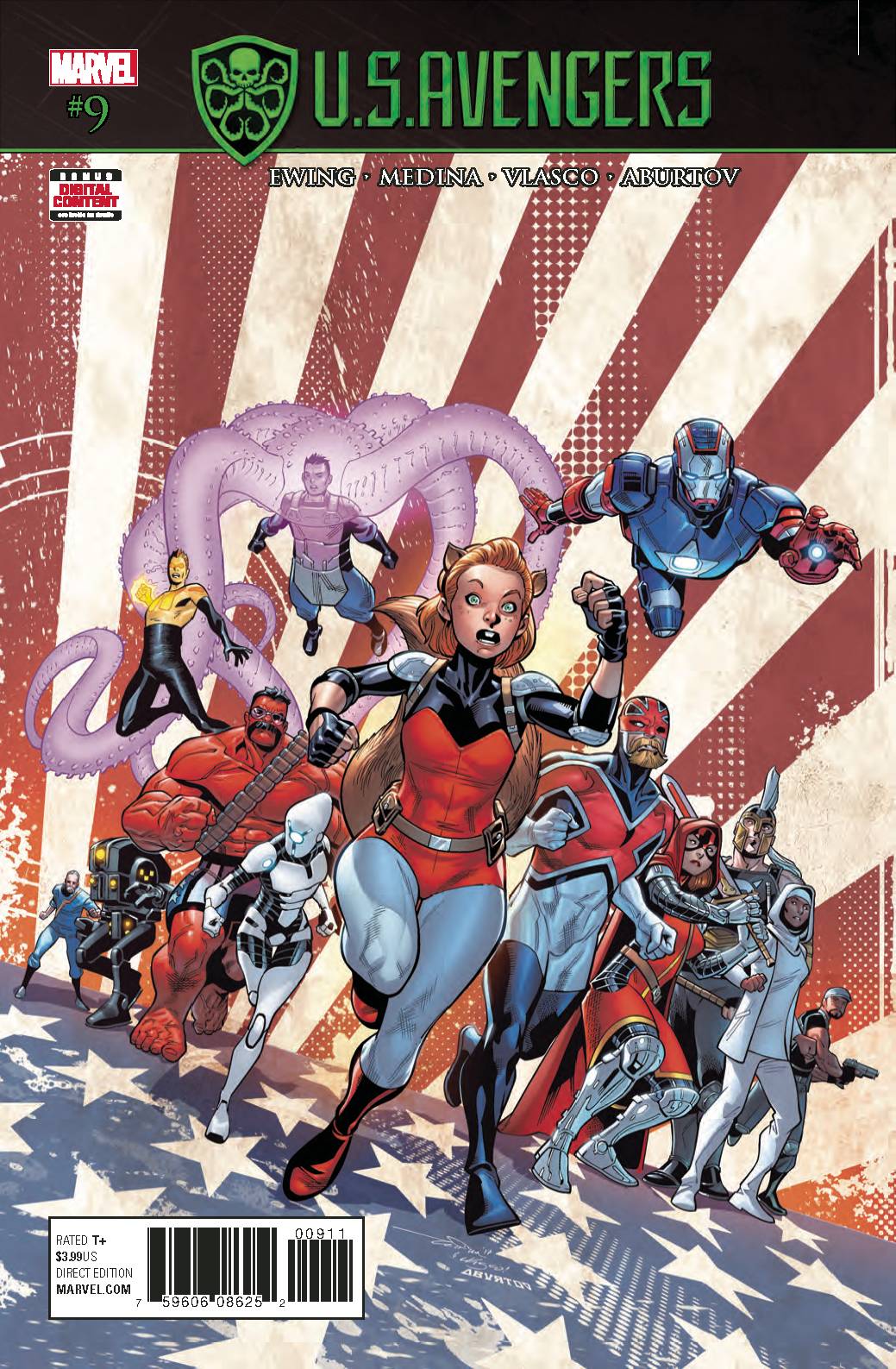 U.S.Avengers 9 Comic Book NM