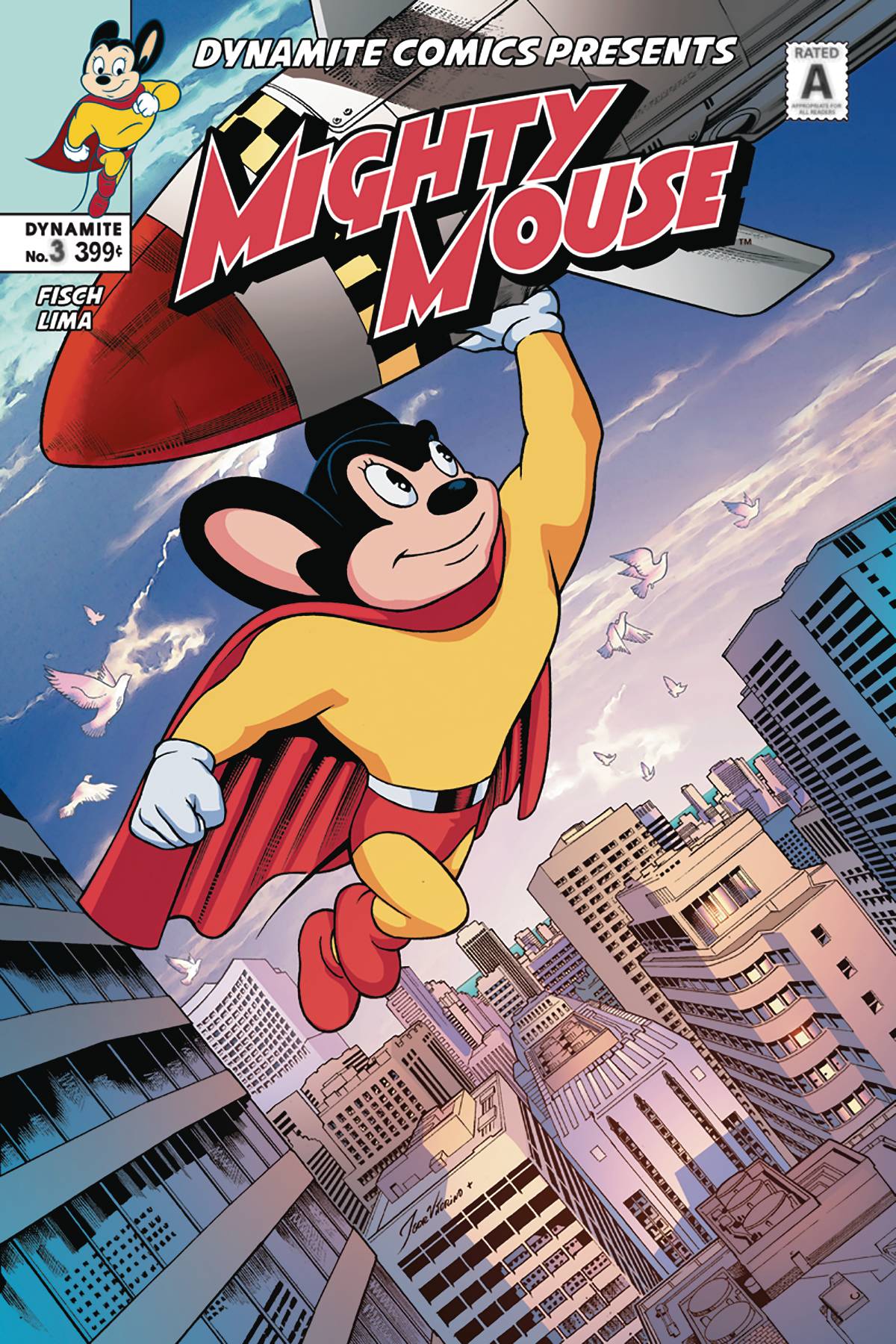 Mighty Mouse (Dynamite) 3 Var A Comic Book NM