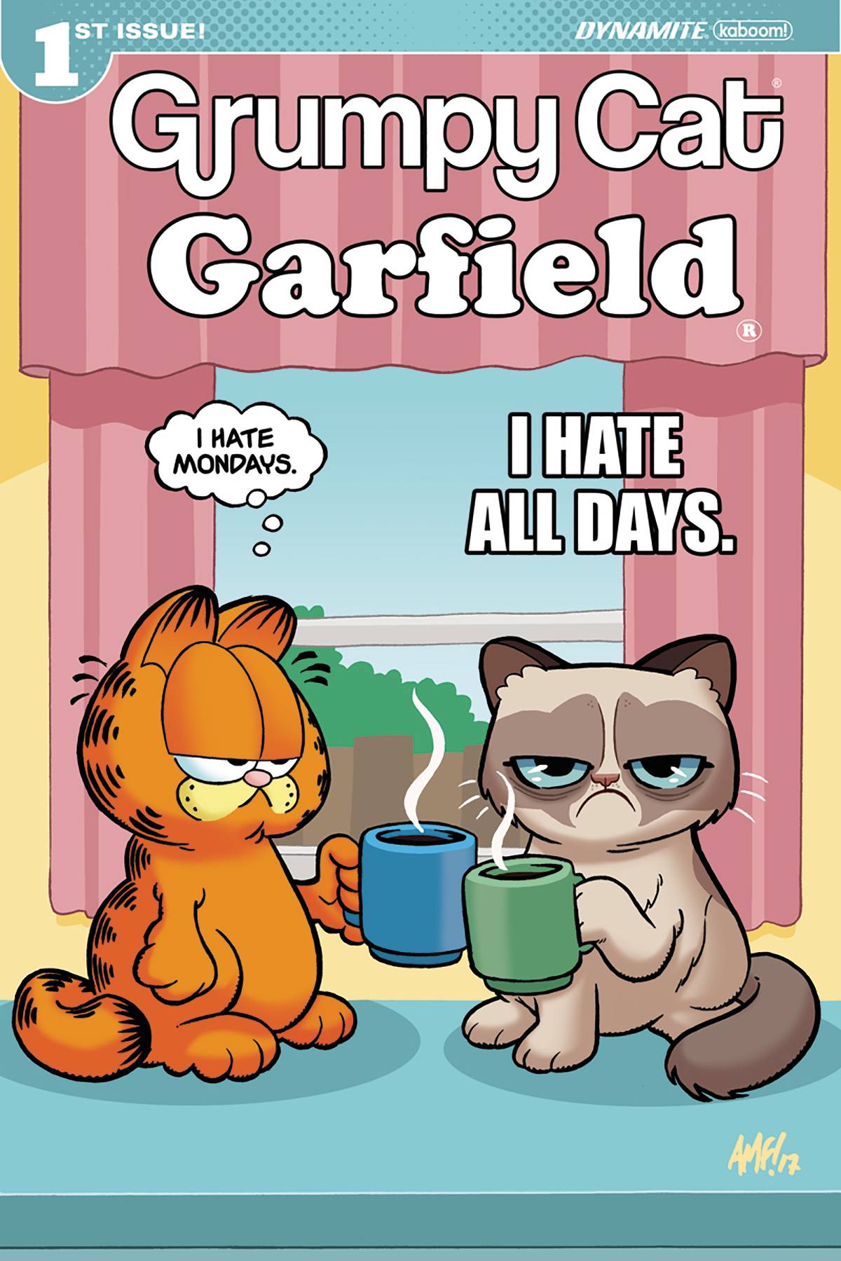 Grumpy Cat/Garfield 1 Var D Comic Book NM