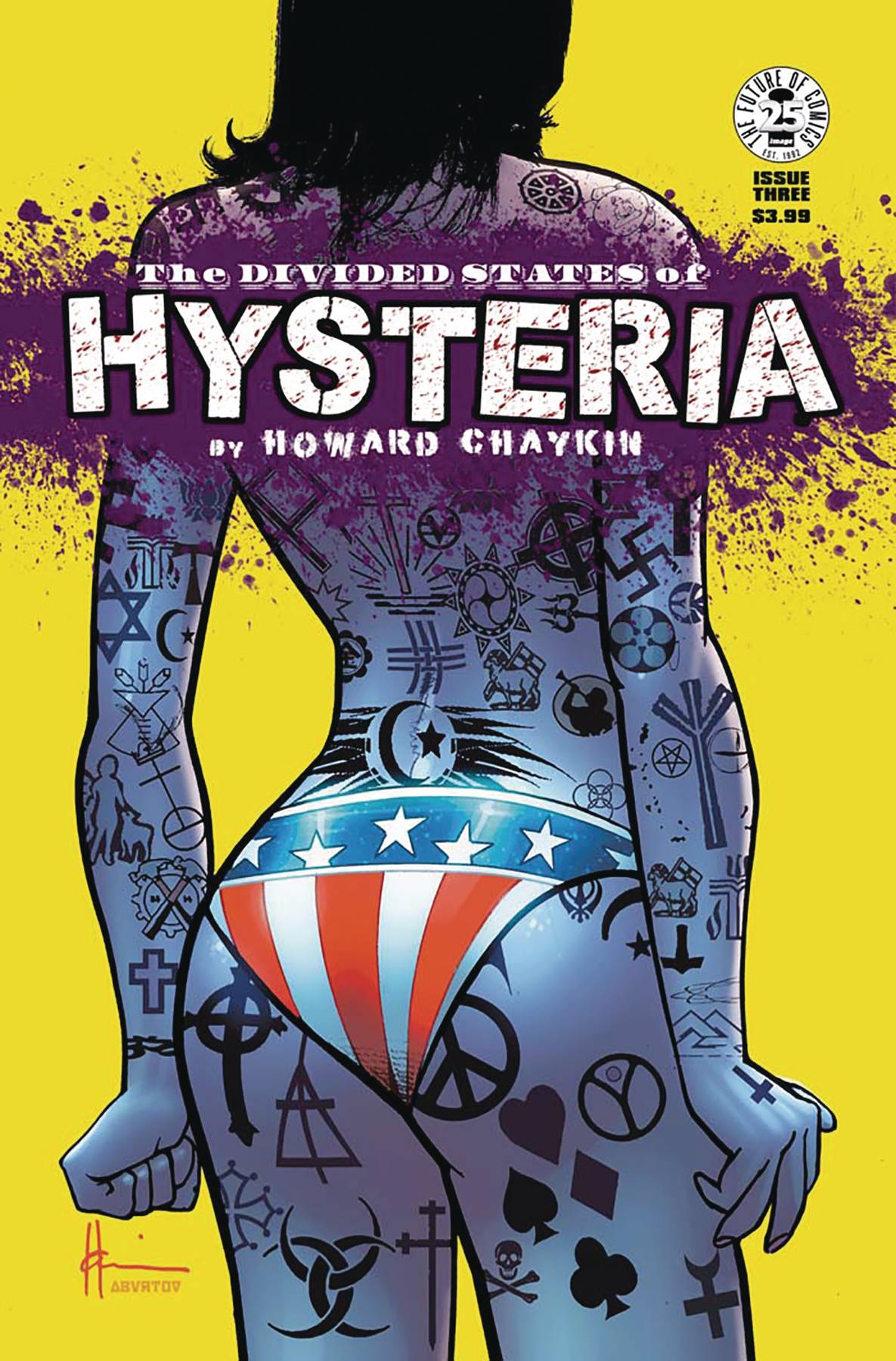 Divided States of Hysteria 3 Comic Book NM