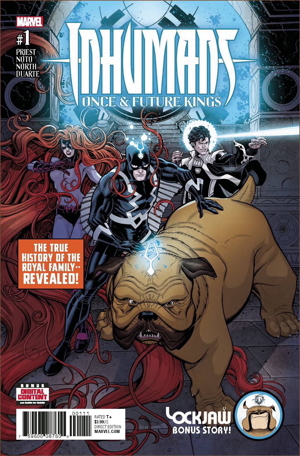 Inhumans: Once and Future Kings 1 Comic Book NM
