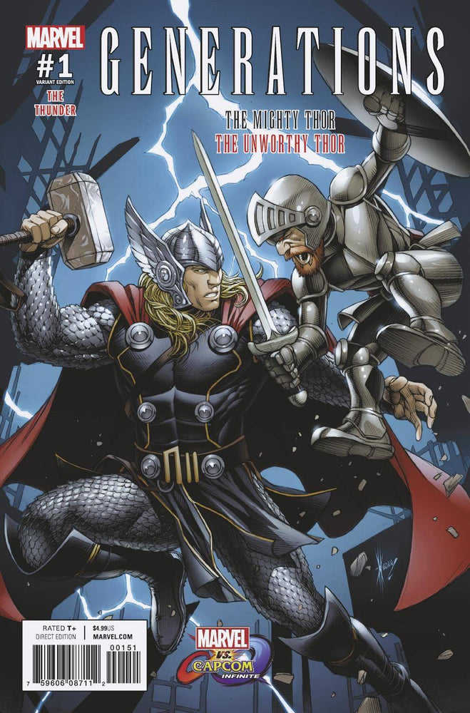 Generations: The Unworthy Thor & The Mighty Thor 1 Var C Comic Book NM