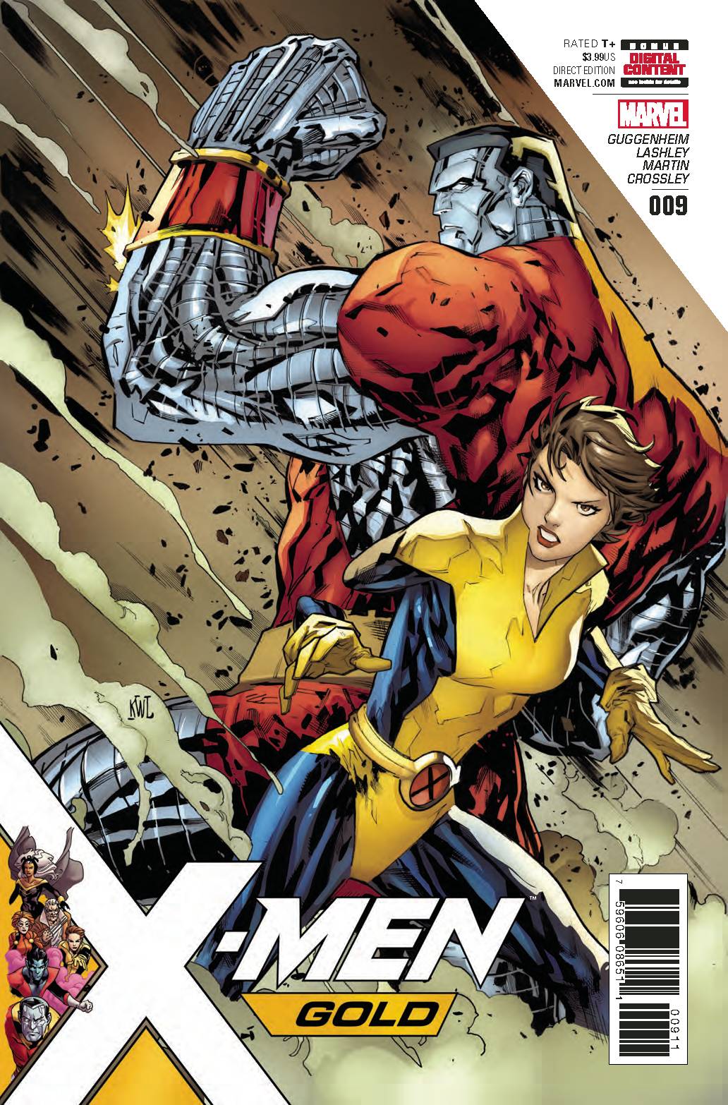 X-Men: Gold (2nd Series) 9 Comic Book NM