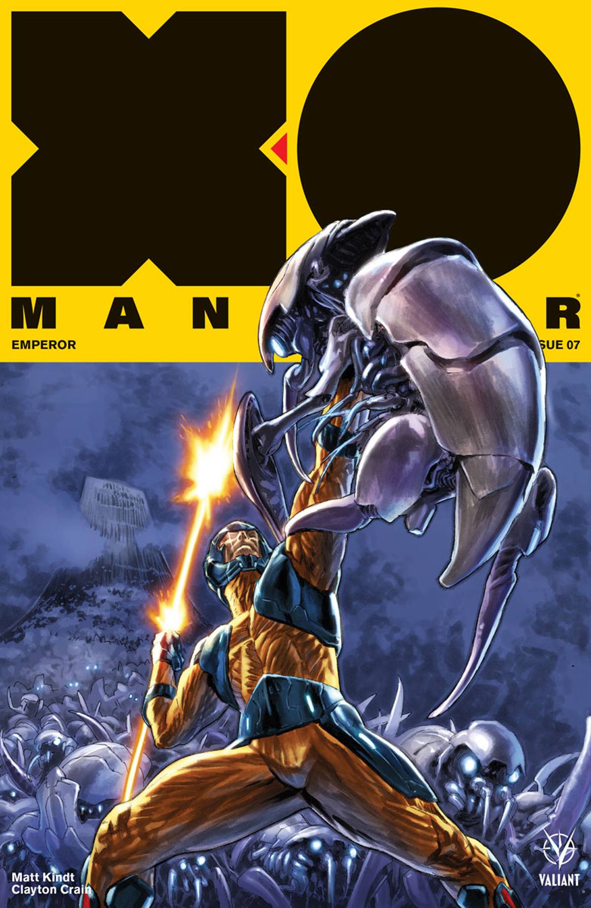 X-O Manowar 2017 7 Var A Comic Book NM