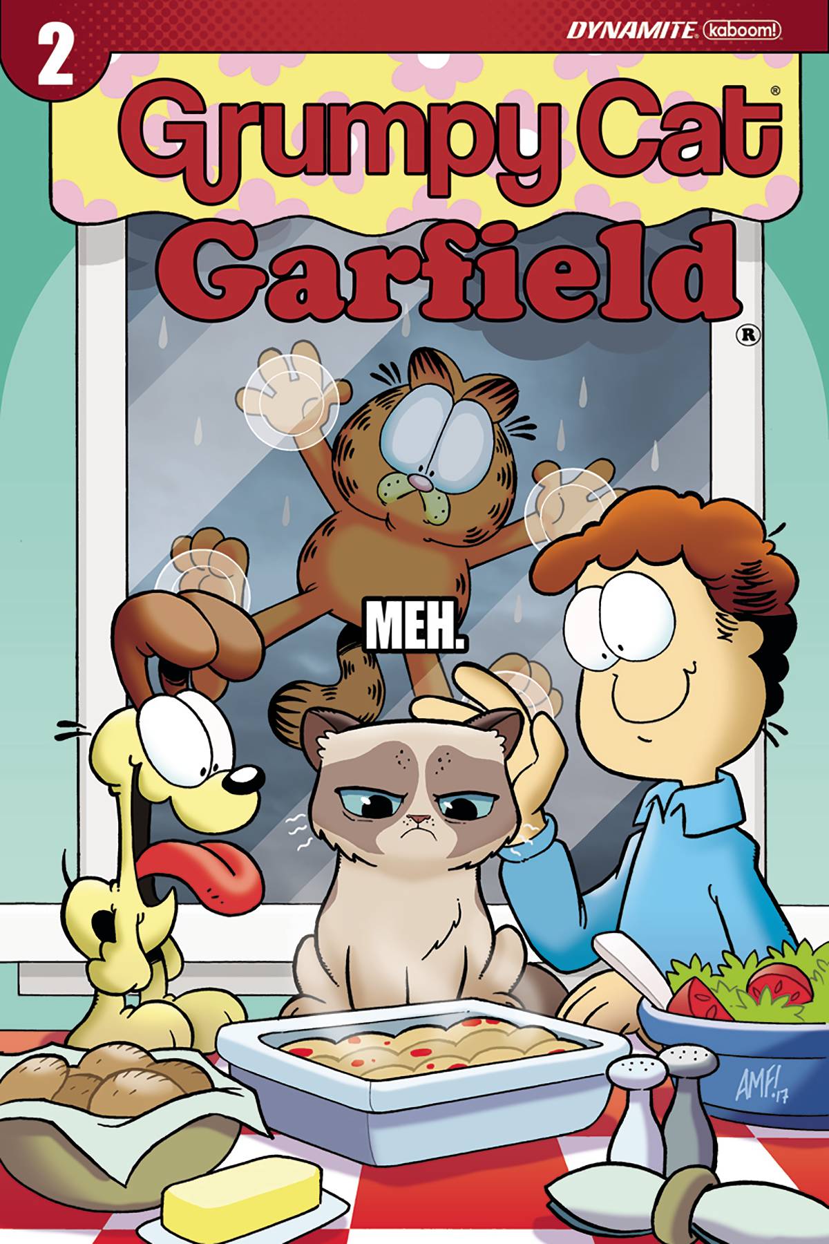 Grumpy Cat/Garfield 2 Var D Comic Book NM