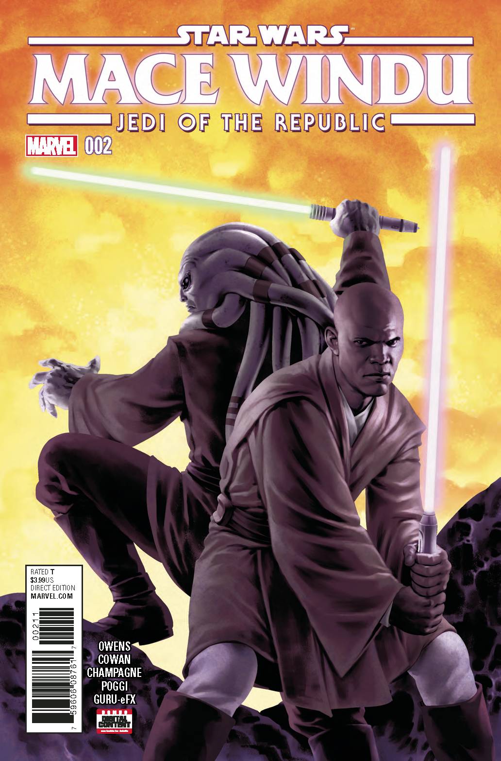 Star Wars Jedi Republic Mace Windu #2 (Of 5)