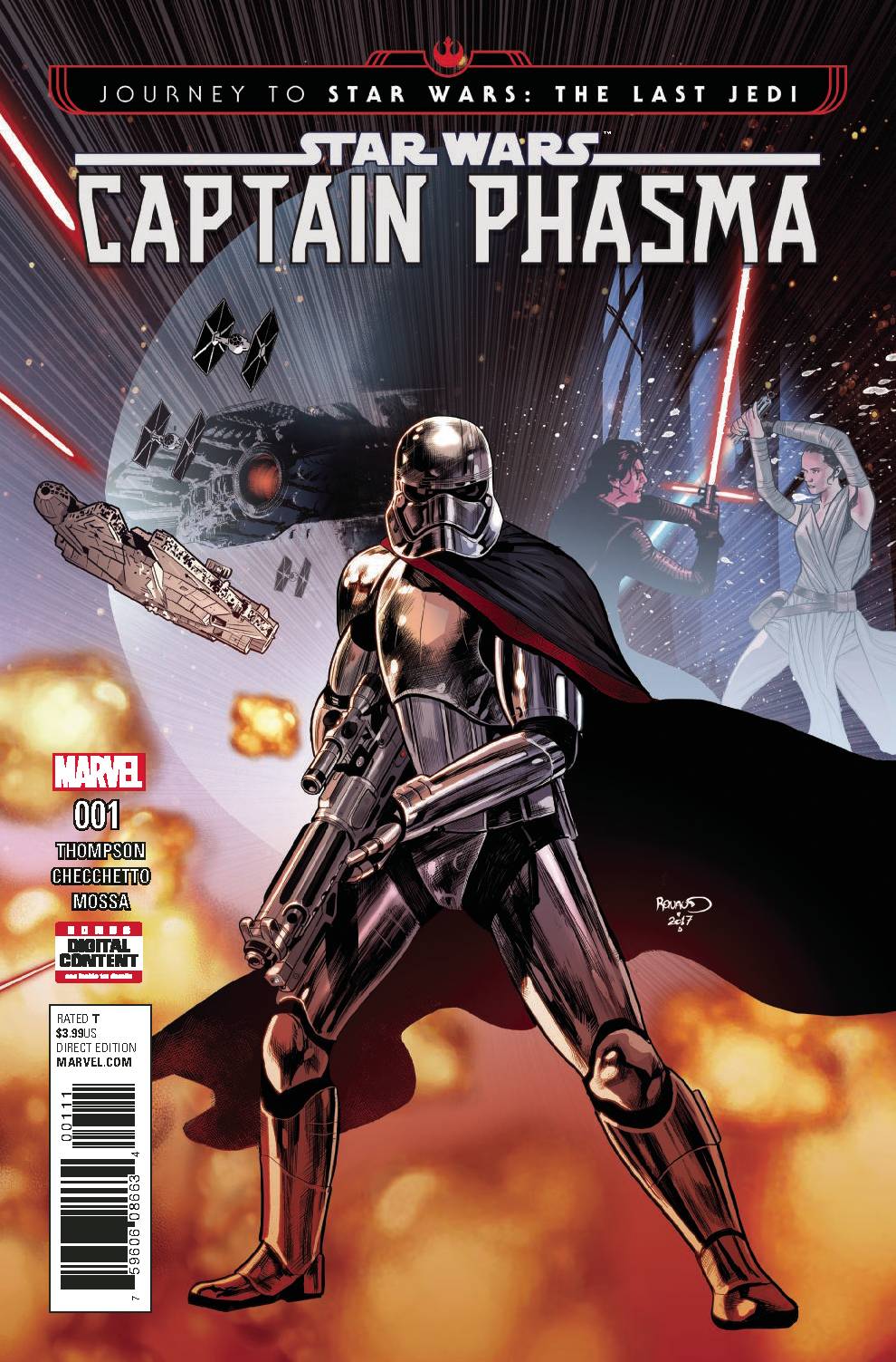 Journey To Star Wars: The Last Jedi—Captain Phasma 1 Comic Book NM
