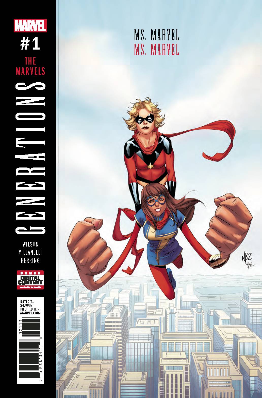 Generations: Ms. Marvel & Ms. Marvel 1 Comic Book NM