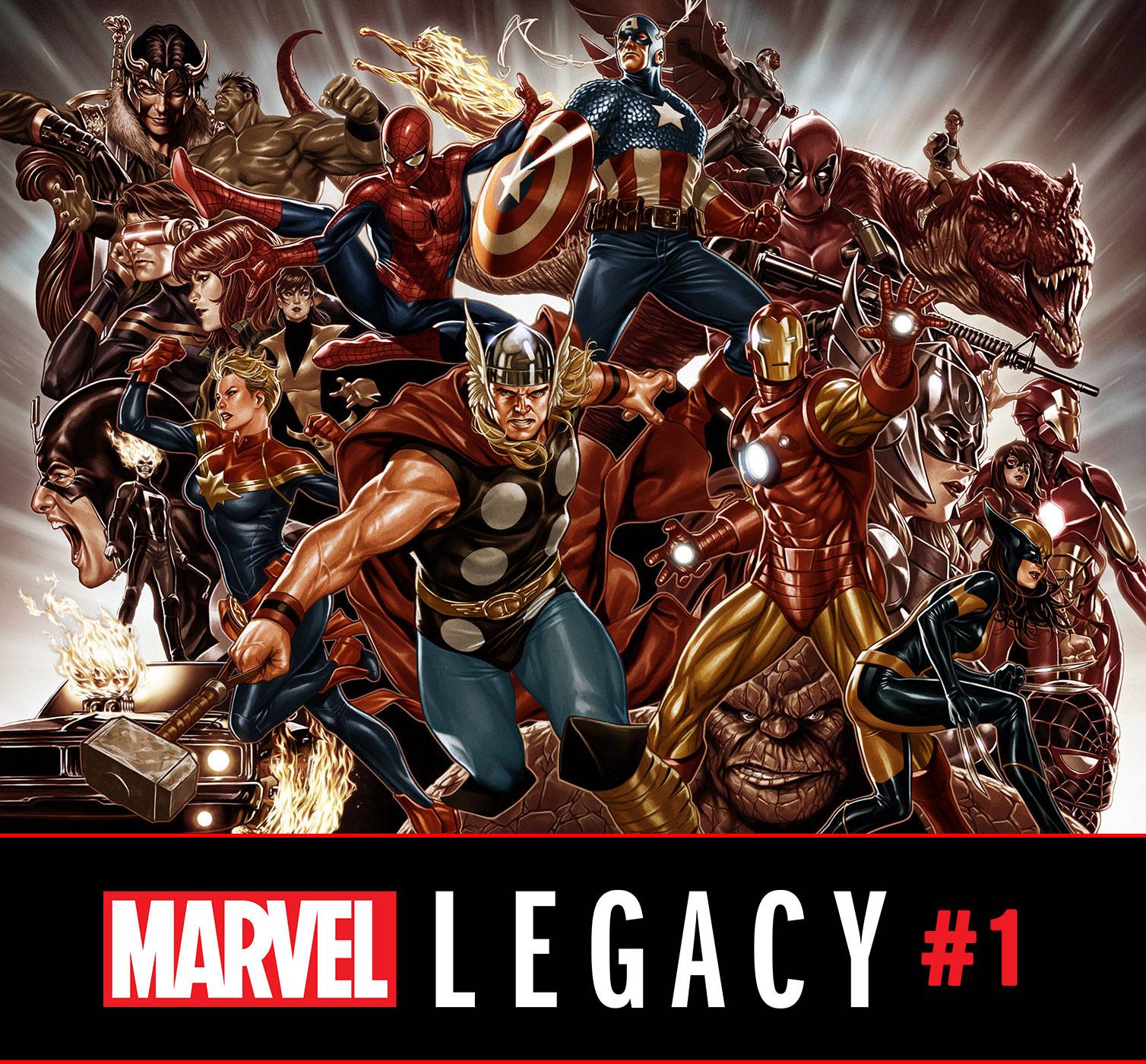 Marvel Legacy 1 Var A-2 Comic Book NM