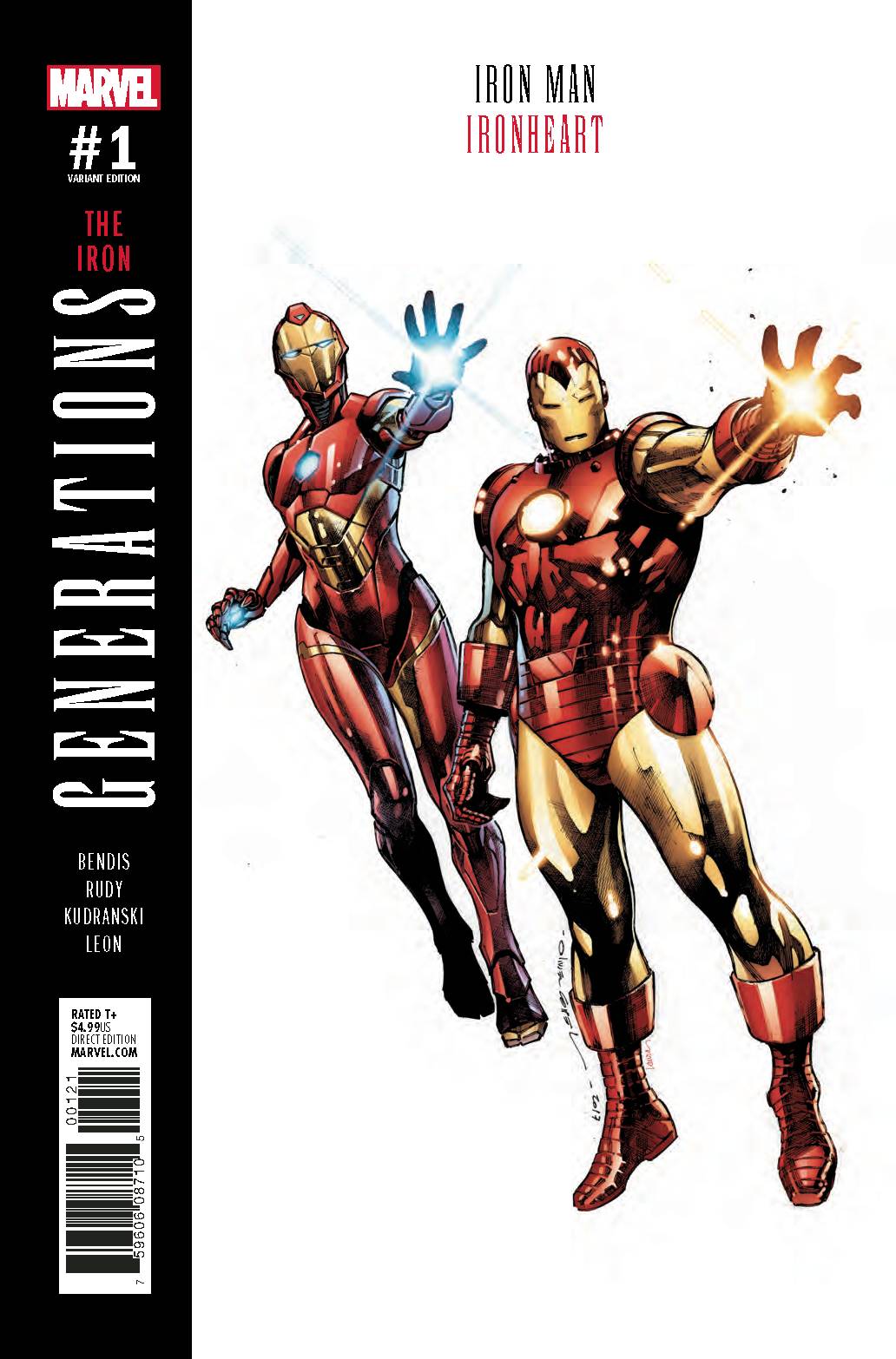 Generations: Iron Man & Ironheart 1 Var A Comic Book NM