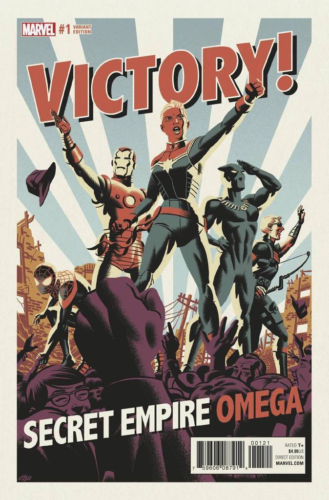 Secret Empire: Omega 1 Var A Comic Book NM