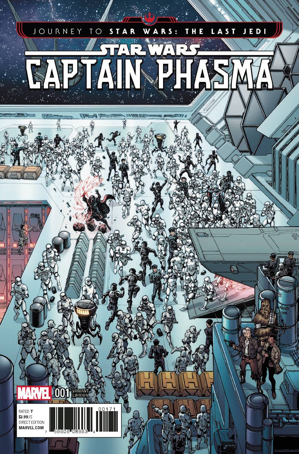 Journey To Star Wars: The Last Jedi—Captain Phasma 1 Var F Comic Book NM