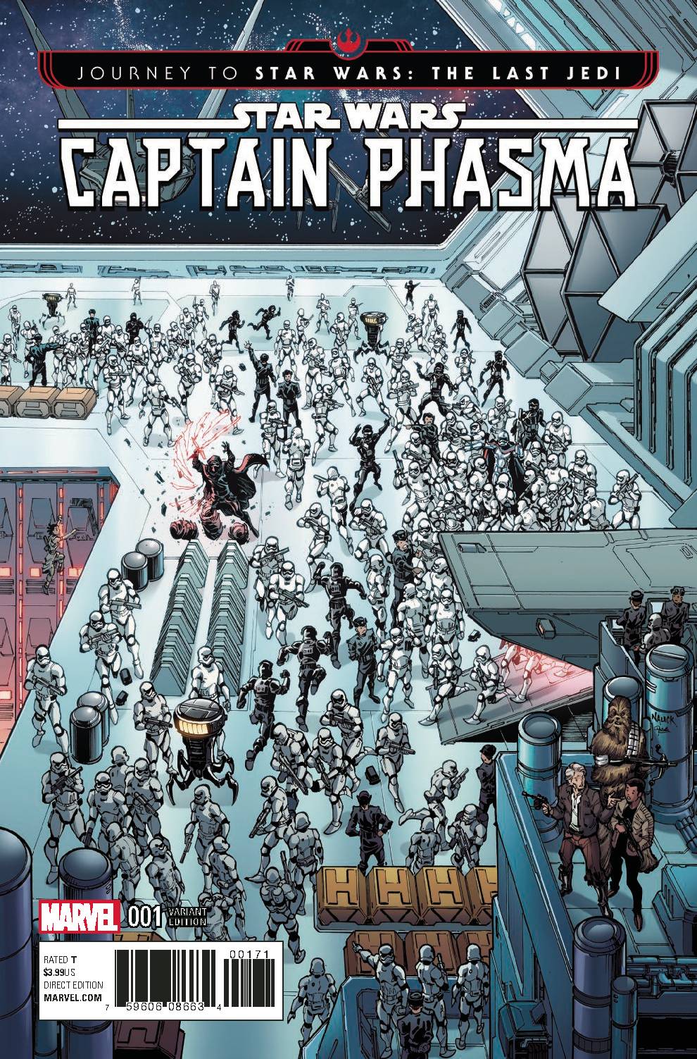 Star Wars: Captain Phasma #1 Todd Nauck Where's Phasma? Variant