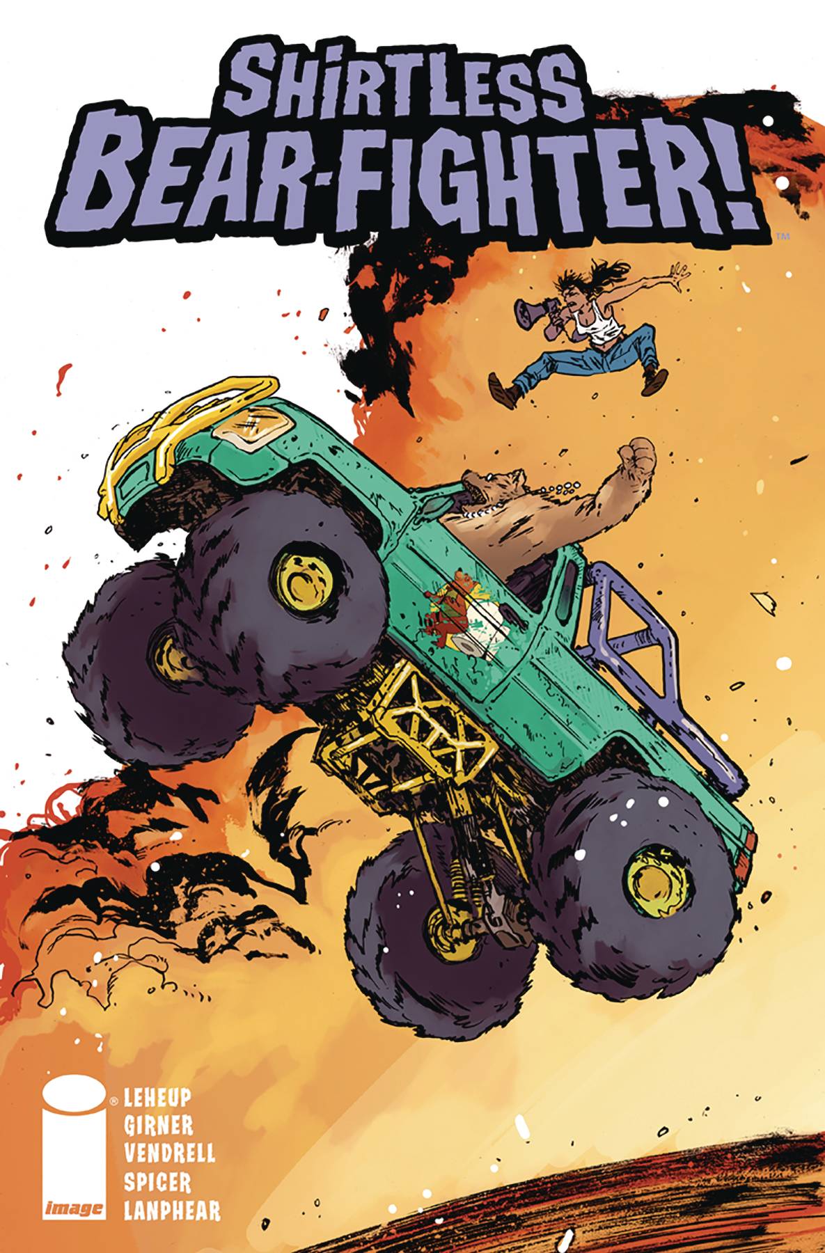 Shirtless Bear-Fighter #4 (Of 5) Cover C Johnson (Mature)