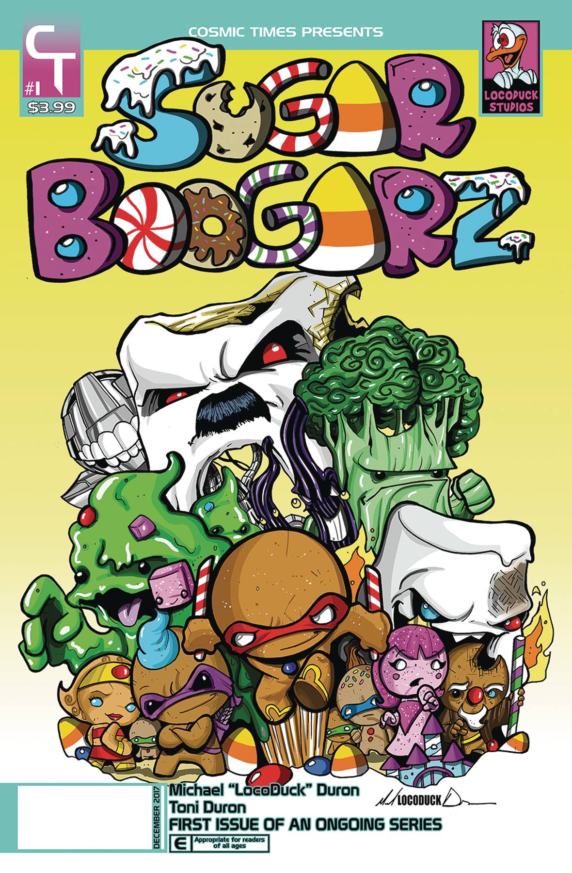 Sugar Boogarz 1 Comic Book FA