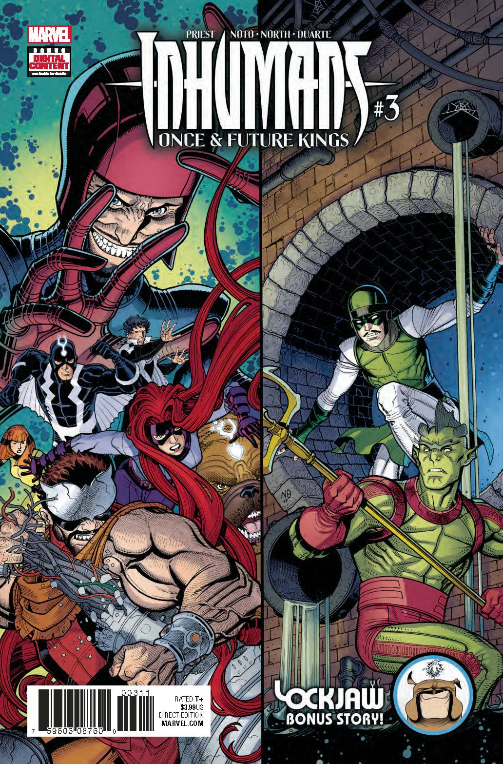 Inhumans: Once and Future Kings 3 Comic Book NM